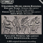 the album cover for Love Derwinger - Chamber Music for Estonia / Various