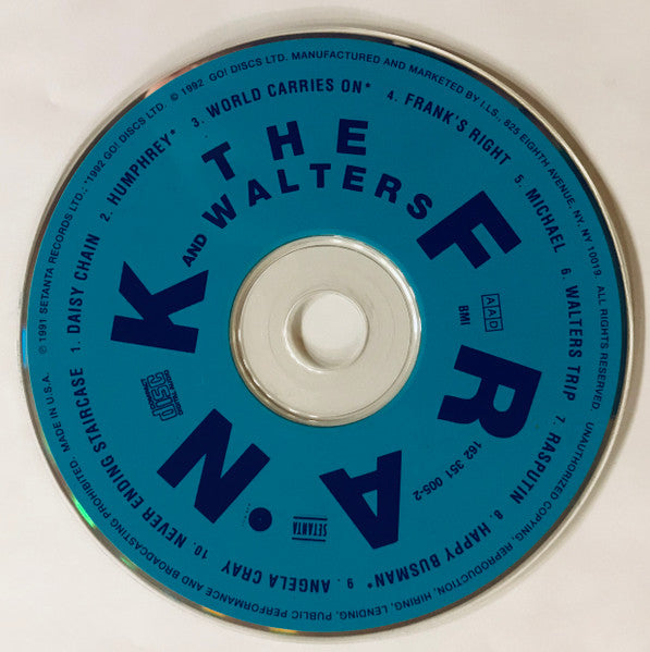 The Frank And Walters : The Frank And Walters (CD, Comp)