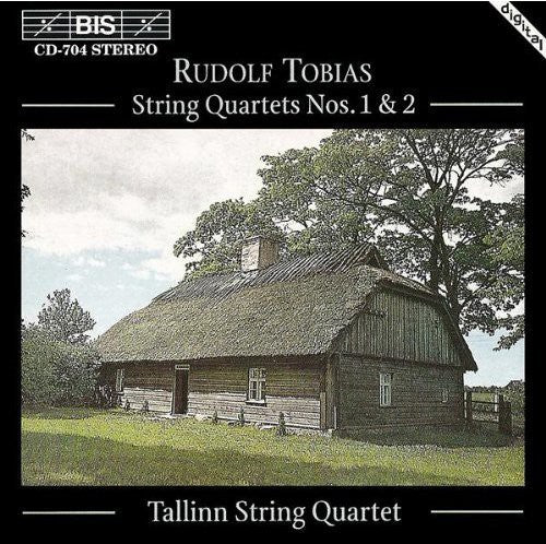 the album cover for Tallinn Quartet - String Quartet 1 & 2