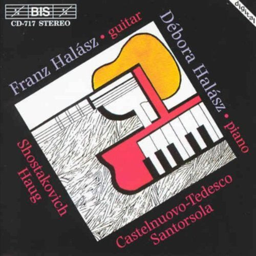 the album cover for Franz Halasz - 19 Preludes / Fantasia for Guitar & Piano
