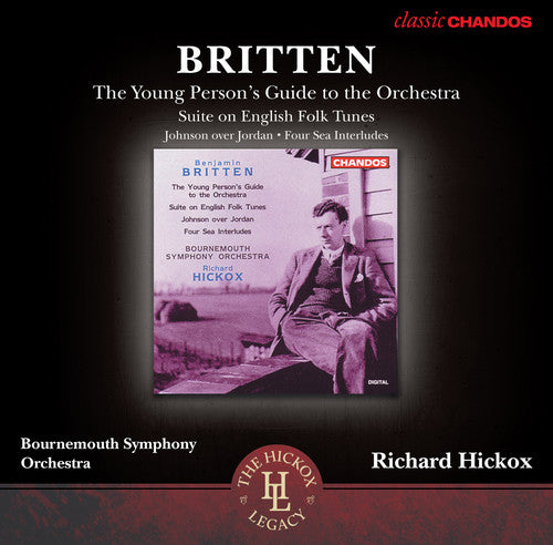 the album cover for Richard Hickox - Young Persons Guide to the Orchestra