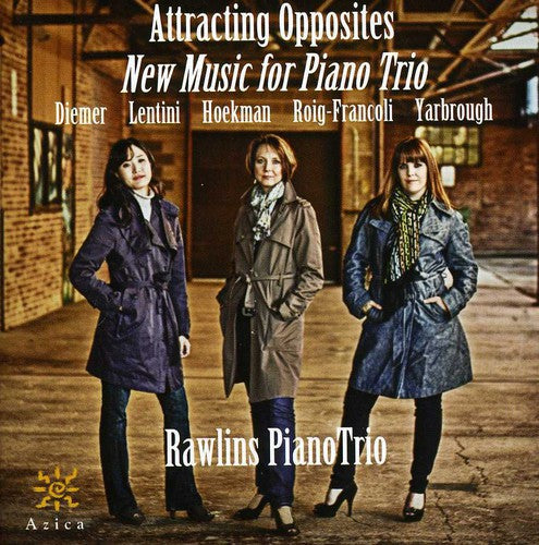 the album cover for Stephen Yarbrough - Attracting Opposites: New Music for Piano Trio