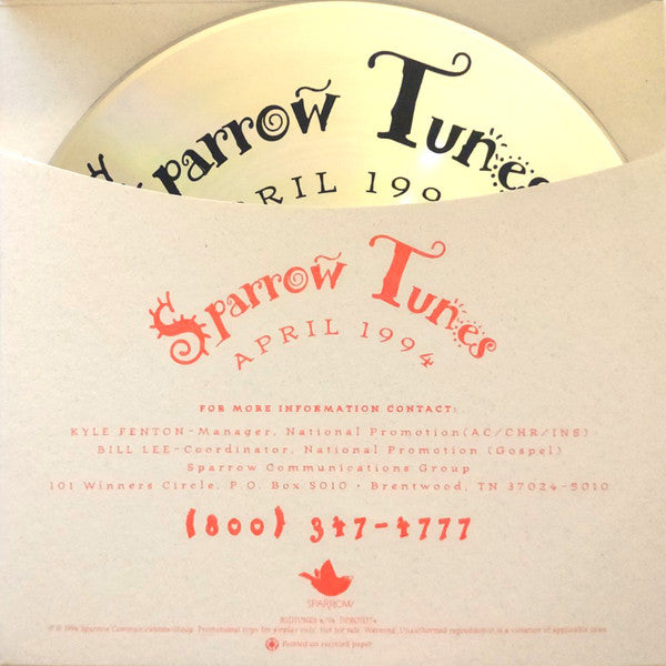 Various : Sparrow Tunes April 1994 (CD, Comp, Promo)