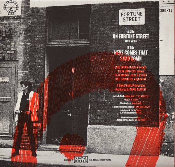 Jake Burns And The Big Wheel : On Fortune Street (12", Single)