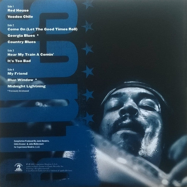 Jimi Hendrix : Martin Scorsese Presents The Blues (2xLP, Comp, RM, Hea)