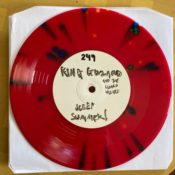 King Gizzard And The Lizard Wizard : Sleep / Summer (7", Single, Ltd, Num, Red)
