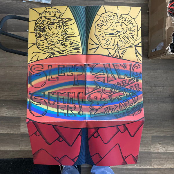 King Gizzard And The Lizard Wizard : Sleep / Summer (7", Single, Ltd, Num, Red)