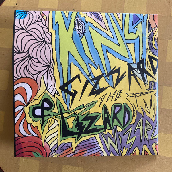 King Gizzard And The Lizard Wizard : Hey There / Ants And Bats (7", Single, Ltd, Num, Blu)