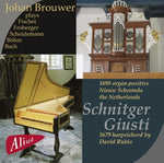 the album cover for Johan Brouwer - Schnitger / Giusti