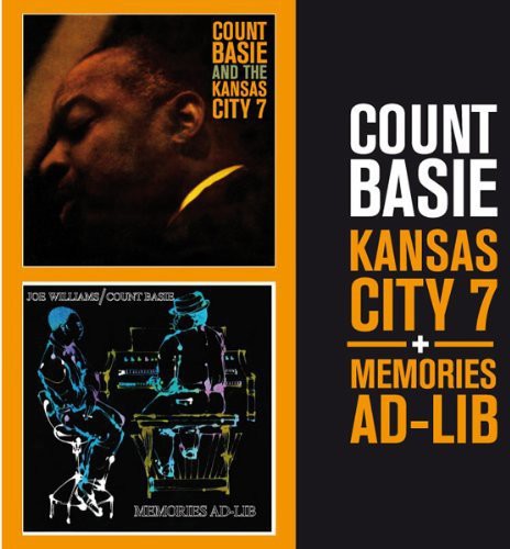 the album cover for Count Basie - Kansas City 7 / Memories Ad-Lib