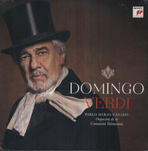 the album cover for Placido Domingo - Verdi