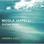 the album cover for Andrea Dieci - Guitar Music