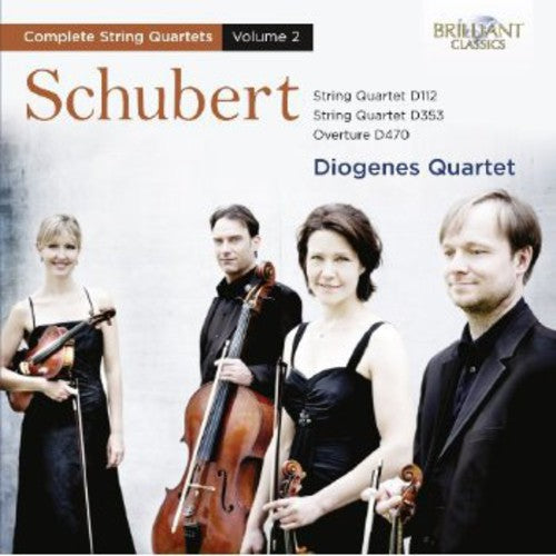 the album cover for Diogenes Quartet - String Quartets 2