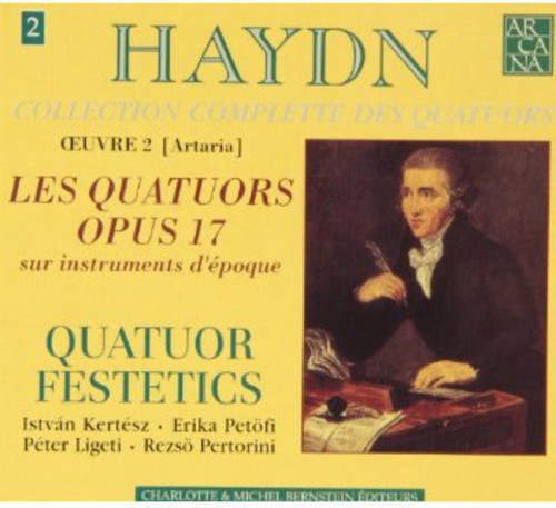the album cover for Haydn / Festetics Quartet - Quartets Op 17