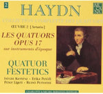 the album cover for Haydn / Festetics Quartet - Quartets Op 17
