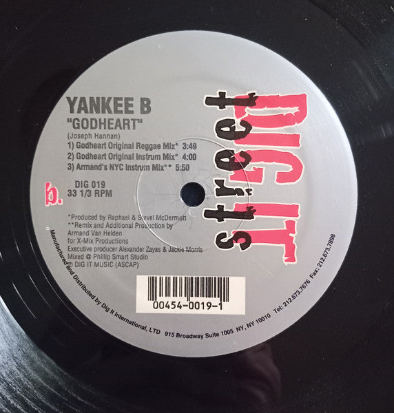 Yankee B. : Godheart (12")