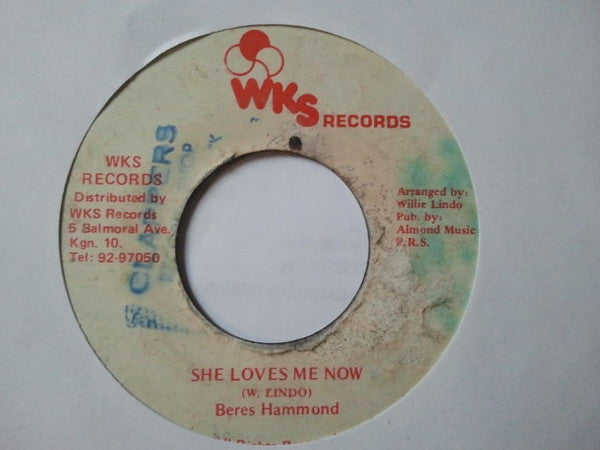 Beres Hammond : She Loves Me Now (7")