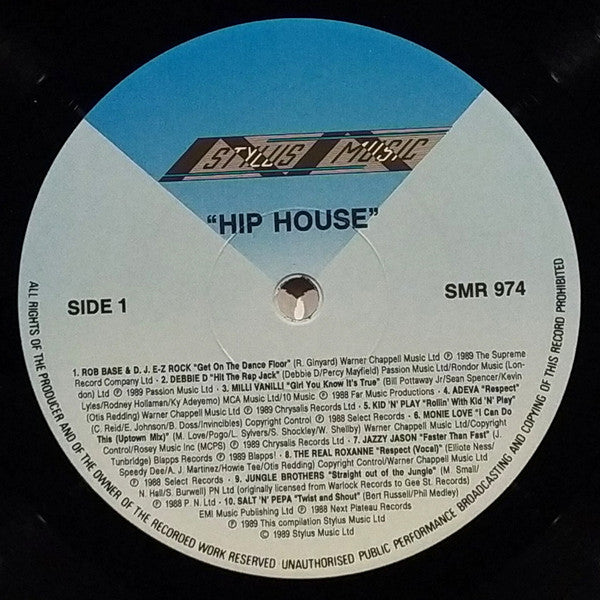 Various : Hip House - 20 Hip House Hits (LP, Comp)