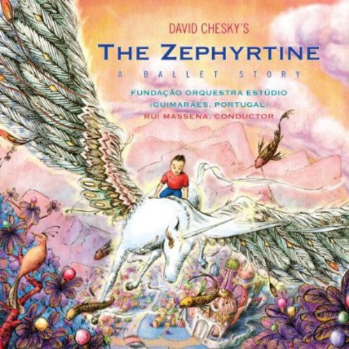 the album cover for David Chesky - The Zephyrtine: A Ballet Story