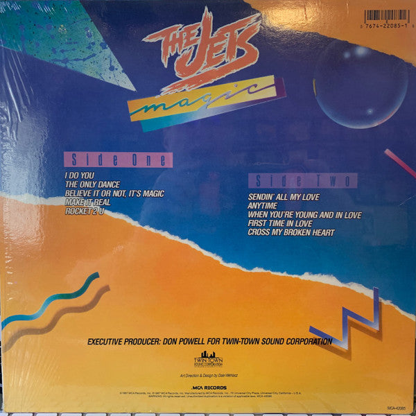 The Jets : Magic (LP, Album, KM )
