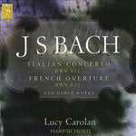 the album cover for Bach / Carolan - Italian Concerto / Chromatic Fantasia & Fugue