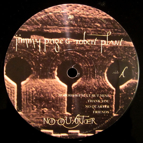 Jimmy Page, Robert Plant : No Quarter: Jimmy Page & Robert Plant Unledded (2xLP, Album)