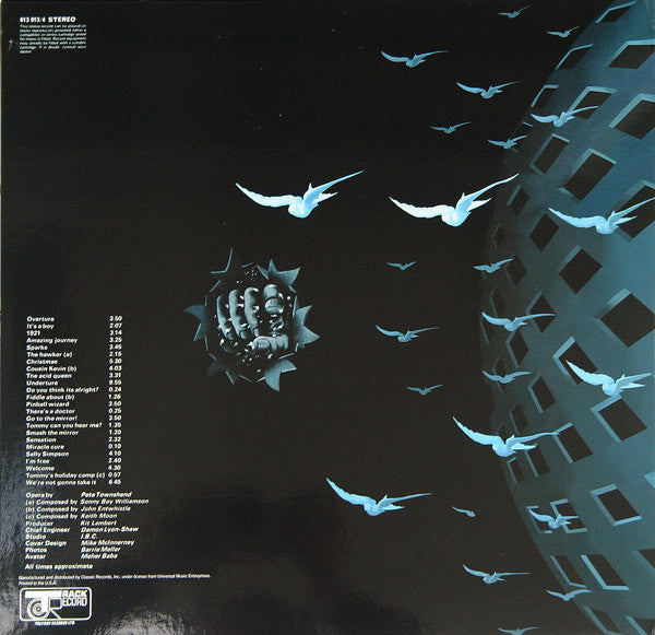 The Who : Tommy (2xLP, Album, RE, RM, 200)