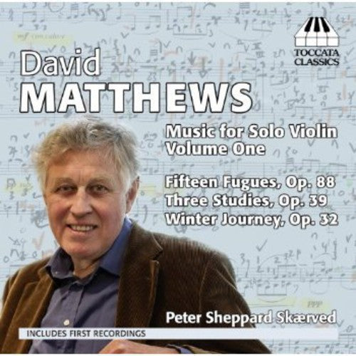 the album cover for Peter Sheppard Skaerved - Music for Solo Violin 1