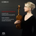 the album cover for Elina Vahala - Red Violin / Concertos
