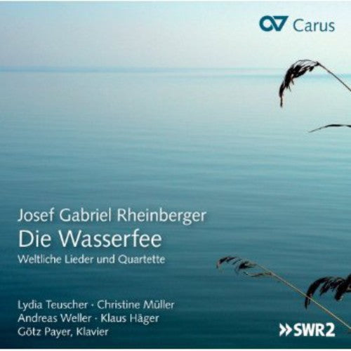 the album cover for Andreas Weller - Die Wasserfee: Secular Songs & Quartets