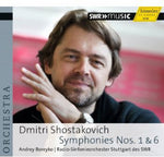 the album cover for Current Brian - Symphonies Nos 1 & 6