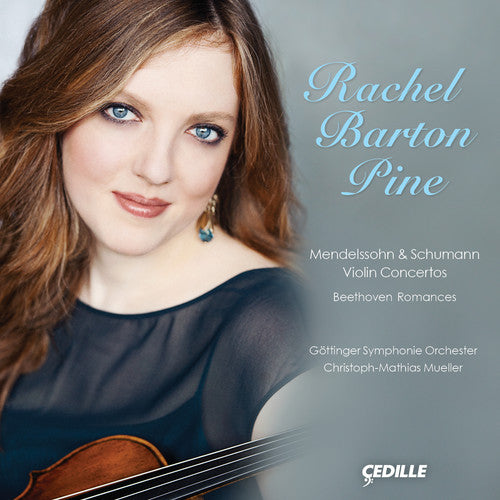 the album cover for Rachel Barton Pine - Violin Concertos / Romances