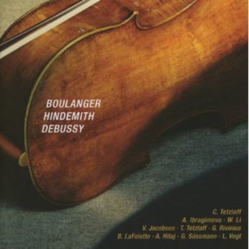 the album cover for Tanja Tetzlaff - Violin Sonata