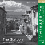 the album cover for The Sixteen - Palestrina 4