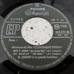 Michel Legrand Et Sa Grande Formation : Musique Du Film Continent Perdu (7", EP, Mono, RP)