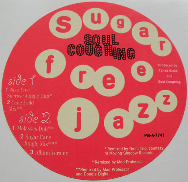 Soul Coughing : Sugar Free Jazz (12", Single, Promo)