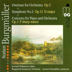 the album cover for N. Burgmuller - Overture for Orchestra Op 5 Sym 2 in D Major Op 11