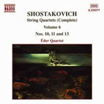 the album cover for Eder Quartet - String Quartets 6