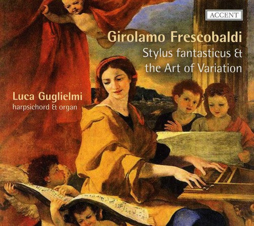 the album cover for Luca Guglielmi - Stylus Fantasticus & the Art Variation