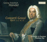 the album cover for Ensemble La Passione - Concerti Grossi