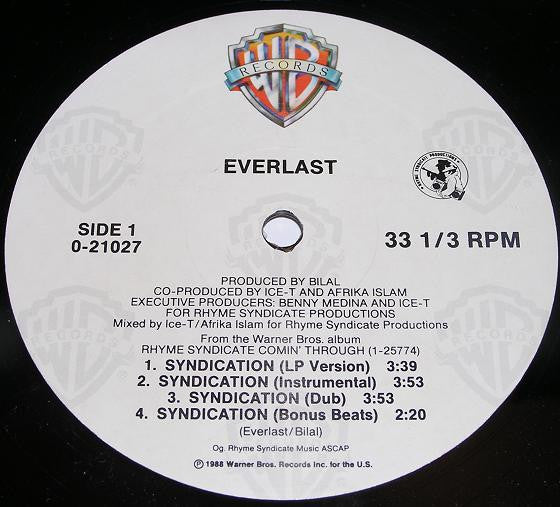 Everlast / Spinmasters* : Syndication / Bustin' Loose (12", Maxi)
