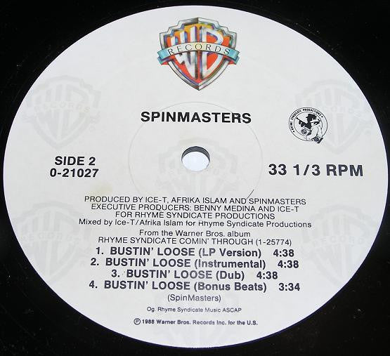 Everlast / Spinmasters* : Syndication / Bustin' Loose (12", Maxi)