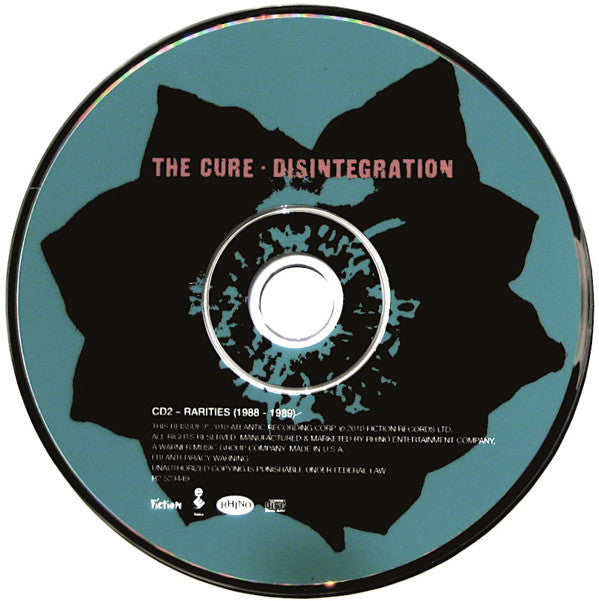 The Cure : Disintegration (CD, Album, RE + CD, Comp + CD, Album, RE + Dlx, RM)