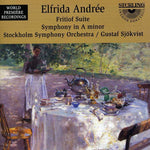 the album cover for Andree / Sjokvist / Stockholm Symphony Orchestra - Fritiof Suite