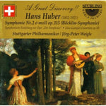 the album cover for Huber / Stuttgart Phil, Weigle - Symphony #2