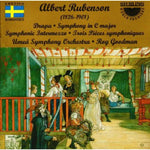 the album cover for Rubenson / Umea Symphony Orch / Roy Goodman - Symphony in C / Drapa / Symphonic Intermezzo