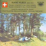 the album cover for Dan Franklin Smith - Piano Concertos 1 & 3