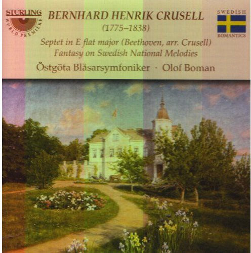 the album cover for Olof Boman - Fantasy on Swedish National Melodies Septet 1 E