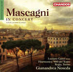the album cover for Gianandrea Noseda - Mascagni in Concert