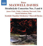the album cover for Peter Maxwell Davies - Strathclyde Concertos No 5 & 6